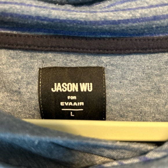 Jason Wu Blue Striped Garment - Picture 3 of 6